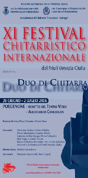 Festival Internazionale chitarristico del Friuli Venezia Giulia